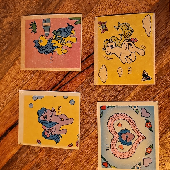 Vintage My Little Pony Reyauca Collectible Stickers Album MLP - Picture 7 of 10